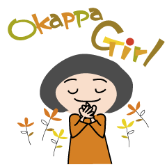 Stickers of Okappa Girl
