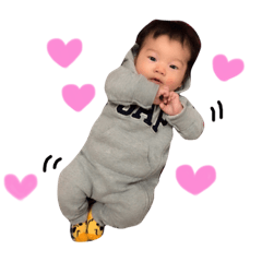 haruto is cute  stamp.