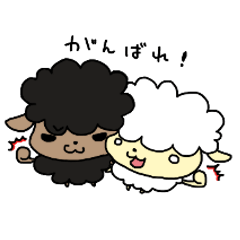 Healing sheep and Black sheep