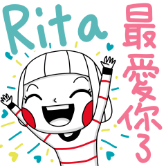 Rita's sticker