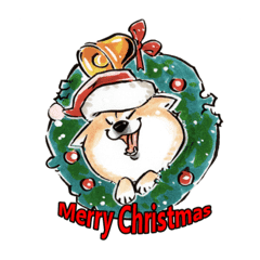 メリークリスマスシバちゃん Line スタンプ Line Store メリークリスマスシバちゃん Line スタンプ Line Store