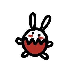 my tiny rabbit _ sticker