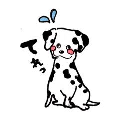 With Dalmatian
