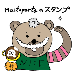 Maitoparta's sticker