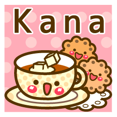 Use the stickers everyday "Kana"