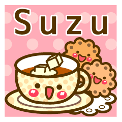 Use the stickers everyday "Suzu"