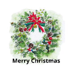 クリスマス 水彩 Line スタンプ Line Store クリスマス 水彩 Line スタンプ Line Store