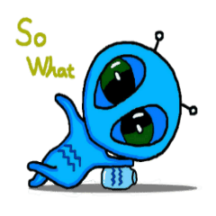 Alien Baby Of Aquarius Line Stickers Line Store Alien Baby Of Aquarius Line Stickers Line Store