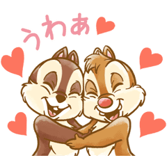 Chip N Dale Squeaky Moves Line Stickers Line Store