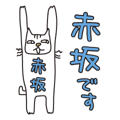 Only for Mr. Akasaka Banzai Cat