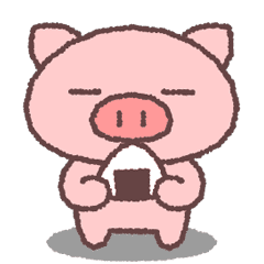 Butata When Pigs Fly Line Stickers Line Store