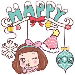 Happy New Year Miedie Matooy Weewa Line スタンプ Line Store