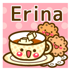 Use the stickers everyday "Erina"