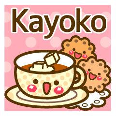 Use the stickers everyday "Kayoko"