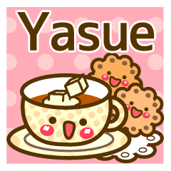 Use the stickers everyday "Yasue"