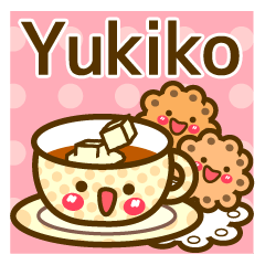 Use the stickers everyday "Yukiko"