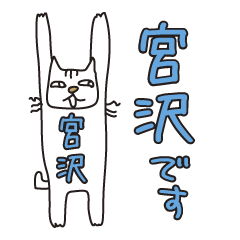 Only for Mr. Miyazawa Banzai Cat