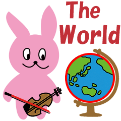 バニぴょん the violinist ：The World