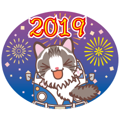 NEW YEAR 2019〜ふわふわのラグドール