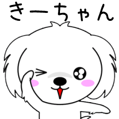 Kiichan only Cute Animation Sticker