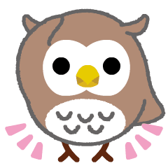 a Cute owl Sticker