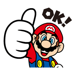 Super Marioสติกเกอร์อนิเมชั่น