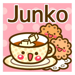 Use the stickers everyday "Junko"
