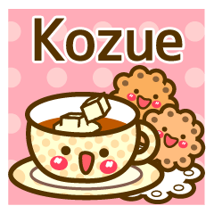 Use the stickers everyday "Kozue"