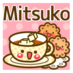 Use the stickers everyday "Mitsuko"