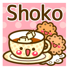 Use the stickers everyday "Shoko"