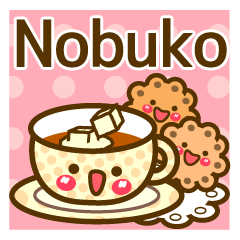 Use the stickers everyday "Nobuko"