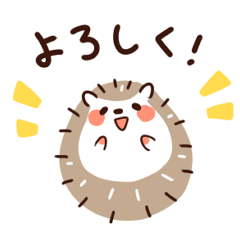 Pastel Hedgehog 1 (Daily Use, Japanese)