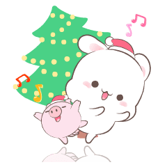 Happy Bunny 7 - Christmas New Year