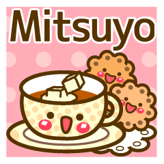 Use the stickers everyday "Mitsuyo"