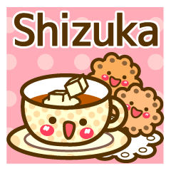 Use the stickers everyday "Shizuka"