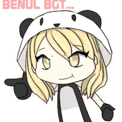 Dudut Kawaii panda 3