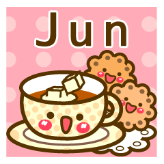 Use the stickers everyday "Jun"