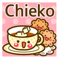 Use the stickers everyday "Chieko"