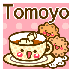 Use the stickers everyday "Tomoyo"