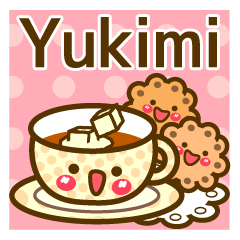 Use the stickers everyday "Yukimi"