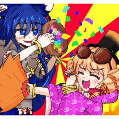 東方project 依神姉妹の最凶最悪スタンプ Line スタンプ Line Store 東方project 依神姉妹の最凶最悪スタンプ Line スタンプ Line Store