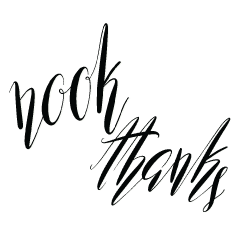 nook calligraphy (black)