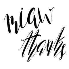 miaw calligraphy (black)