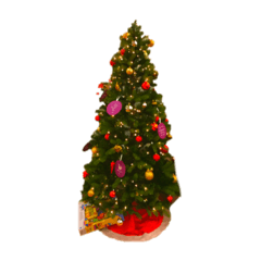 CHRISTMAS TREE STICKERS