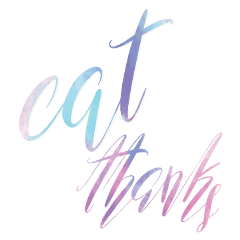 cat calligraphy