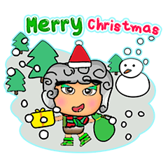 Merry christmas. Tanako Kana. 18