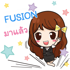 FUSION hard working office girl e