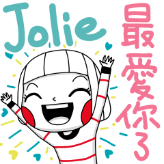 Jolie's sticker