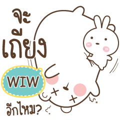 WIW Bear Love Little Rabbit e