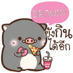 BROWNY pig pig lovely e